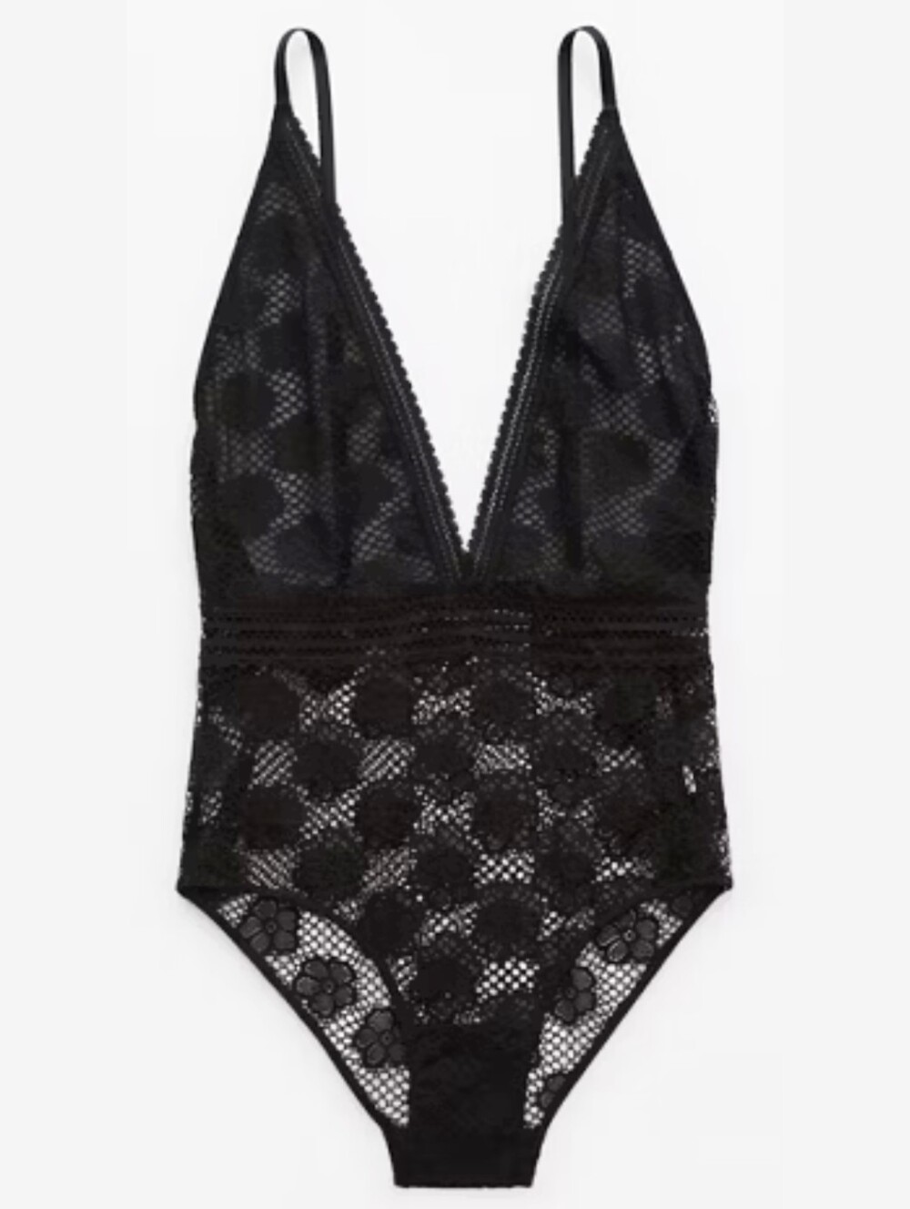 Aerie Show Off Vintage Lace Bodysuit